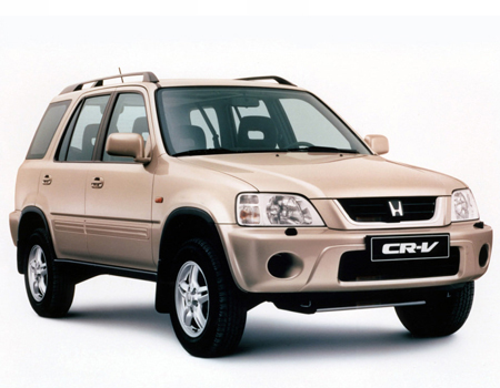EVA автоковрики для Honda CR-V I (RD3, МКПП) 1999 - 2001 рестайлинг левый руль — crv