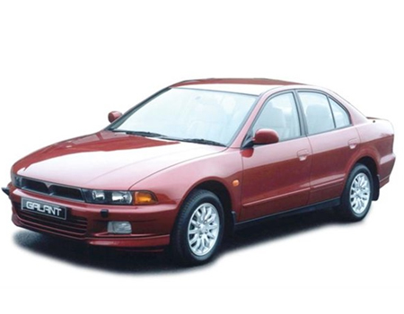 EVA автоковрики для Mitsubishi Galant VIII 1996-1998 дорестайл (сборка для Европы) — galant8_dorest